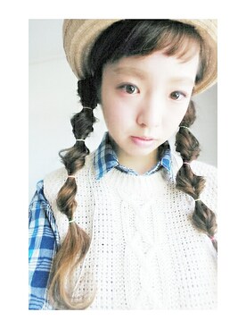 「hair」｜そのだれんさん（レディース・155cm・20代）の秋コーディネート