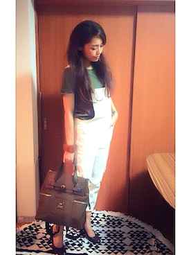 「DUCCIO DEL DUCA（デュッチオ デル デュッカ）のアイテム」を使った、コミネ🌸さん（レディース・156cm）の秋コーディネート