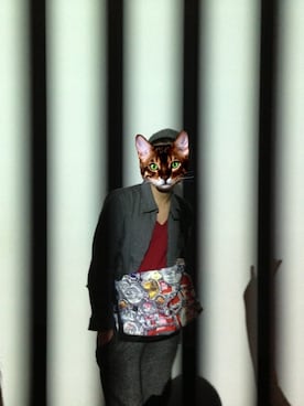 「Paul Smith（ポールスミス）のアイテム（メッセンジャーバッグ）」を使った、ぬるぽさん（メンズ・168cm）の夏コーディネート