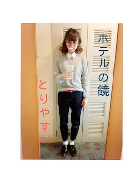 「さしいろ」｜「アイテム（レッグウェア）」を使った、coco*さん（レディース・156cm）の春コーディネート