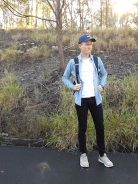 Chrisさん（メンズ・183cm）の夏コーディネート