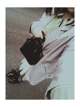 「春コート」｜M O M O *さん（レディース・160cm）の春コーディネート