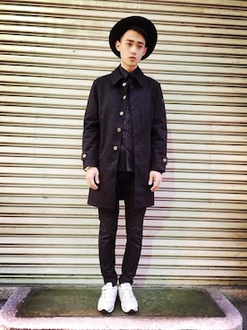 「REMIX（リミックス）のアイテム（ジャケット/アウター）」を使った、Shao puさん（メンズ・175cm）の春コーディネート