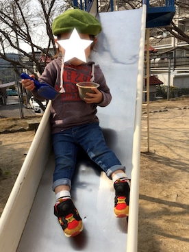 fuwakaさん（キッズ・90cm）の春コーディネート