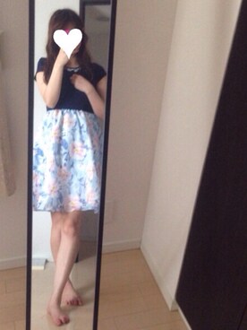 「tocco（トッコ）のアイテム（ワンピース/ドレス）」を使った、ayanaさん（レディース・169cm）の夏コーディネート