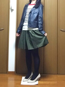 mknさん（レディース・164cm）の春コーディネート