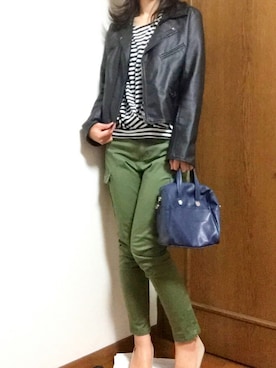 mknさん（レディース・163cm）の春コーディネート