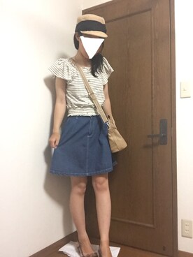 mknさん（レディース・164cm）の夏コーディネート