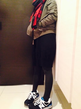 「タータンチェック」｜shih¨̮♡🇺🇸さん（レディース・151cm）の冬コーディネート