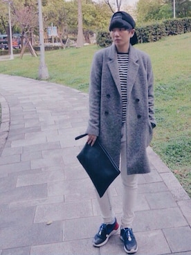 「hat」｜LUさん（メンズ・163cm）の春コーディネート
