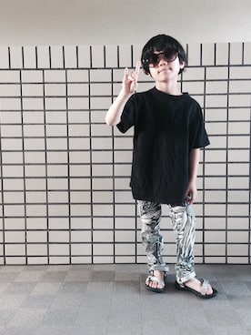 「ドラフトCO」｜「アイテム（その他）」を使った、rittyさん（キッズ・110cm）の夏コーディネート