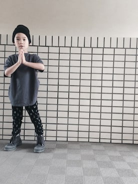 「Cienta（シエンタ）のアイテム（ブーツ）」を使った、rittyさん（キッズ・110cm）の夏コーディネート