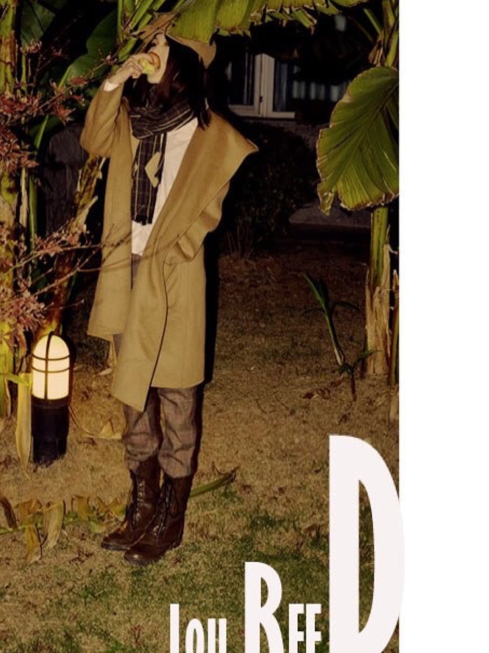 「cucn、vintage、boyfriend style」｜「initialのアイテム（キャスケット、その他）」を使った、david boyweedさん（レディース・166cm）の冬コーディネートの1枚目の写真