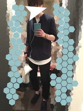 「CHAPTER WORLD select （チャプターワールドセレクト）のアイテム」を使った、ぷーちんさん（レディース・157cm）の夏コーディネート