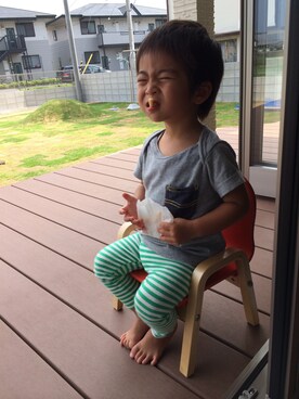 Haruさん(キッズ・90cm)の夏コーディネート