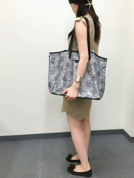 「ヴェラブラッドリー」｜YukaOishiさん（レディース・165cm）の夏コーディネート