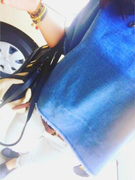 「Marc by Marc Jacobs（マークバイマークジェイコブス）のアイテム（アクセサリー）」を使った、なふさん（レディース・164cm）の春コーディネート