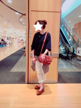 Anna☪︎⋆｡˚✩さん（レディース・156cm）の春コーディネート