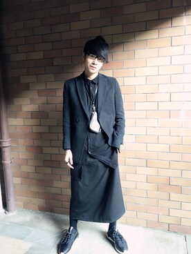 「zakka w（zakka w）のアイテム」を使った、W.hさん（メンズ・175cm）の冬コーディネート