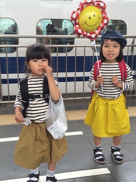 khsさん(キッズ・110cm)の夏コーディネート