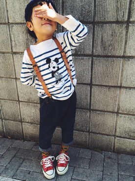 khsさん（キッズ・110cm）の夏コーディネート