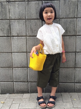 khsさん（キッズ・110cm）の夏コーディネート