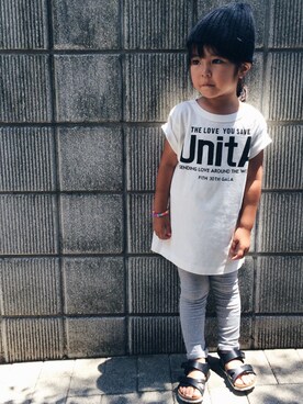 khsさん（キッズ・110cm）の夏コーディネート