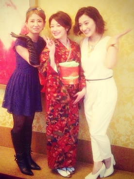 「アイテム（水着/着物・浴衣）」を使った、MINX河野 沙耶佳さん（レディース・154cm）の冬コーディネート