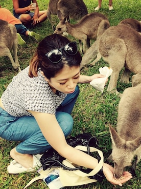 「アイテム（その他、グレー系）」を使った、MINX河野 沙耶佳さん（レディース・154cm）の冬コーディネート