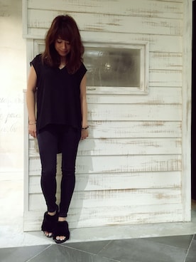 「アイテム（腕時計）」を使った、MINX河野 沙耶佳さん（レディース・154cm）の秋コーディネート