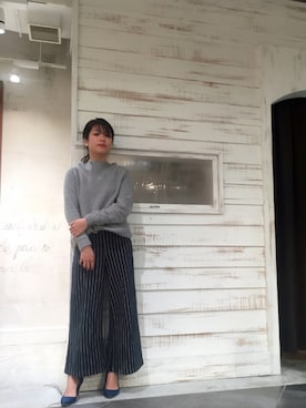 MINX河野 沙耶佳さん（レディース・154cm）の冬コーディネート