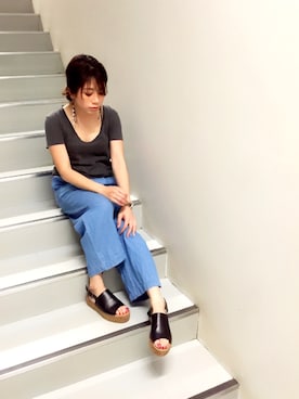 「アイテム（腕時計）」を使った、MINX河野 沙耶佳さん（レディース・154cm）の春コーディネート