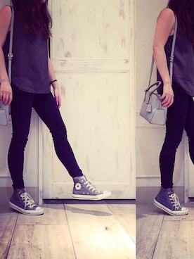 「MICHAEL KORS（マイケルコース）のアイテム」を使った、MINX河野 沙耶佳さん（レディース・154cm）の夏コーディネート