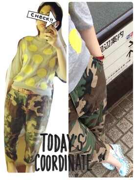 hanaeさん（レディース・162cm）の夏コーディネート