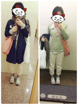 hanaeさん（レディース・162cm）の冬コーディネート