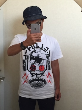 「Chaos」｜「アイテム（帽子）」を使った、Y.motoyukickさん（メンズ・180cm）の春コーディネート