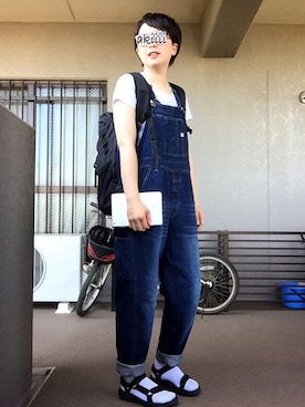「SPALDING（スポルディング）のアイテム」を使った、aakiiiiさん（レディース・159cm）の春コーディネート