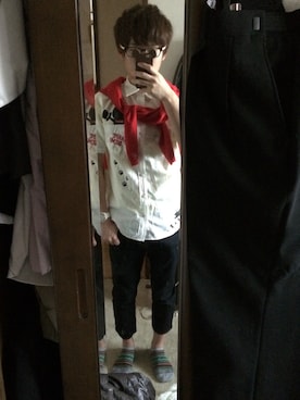 まいるどさん（メンズ・170cm）の春コーディネート