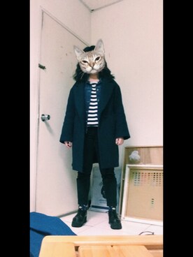 「planet（planet）のアイテム（フォーマルスーツ/小物）」を使った、謝涵さん（レディース・154cm）の春コーディネート