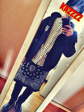 「ADAM ET ROPE'（アダムエロペ）のアイテム（アクセサリー）」を使った、kazzzzさん（メンズ・169cm）の秋コーディネート