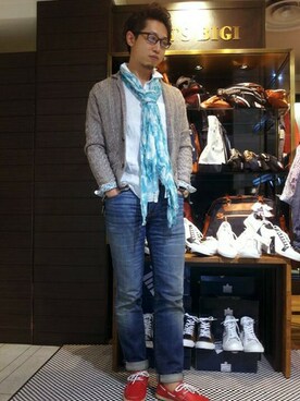 浅野 純也さん（メンズ・176cm）の春コーディネート