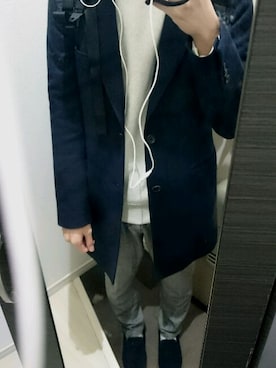 「Another Edition（アナザーエディション）のアイテム（パンツ）」を使った、たーかやさん（メンズ・173cm）の春コーディネート