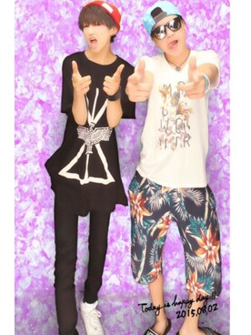 「スキニージーンズ」｜crowさん（メンズ・167cm・10代）の夏コーディネート