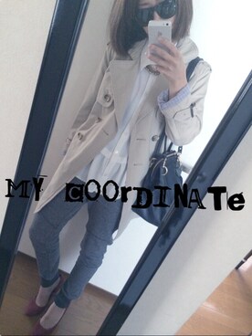 sandyさん（レディース・153cm）の春コーディネート