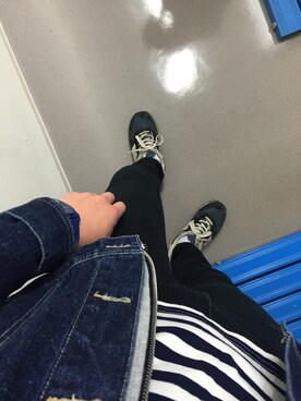 「HVC（エイチブイシー）のアイテム（デニムジャケット）」を使った、たーくさん（メンズ・179cm）の秋コーディネート