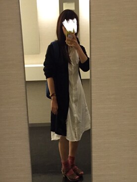 「アイテム（シャツワンピース）」を使った、yukkoさん（レディース・152cm・20代）の秋コーディネート