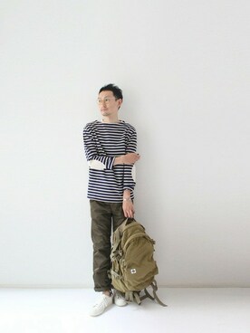 「コンバース オールスター」｜LOOK AT USさん（メンズ・174cm）の冬コーディネート