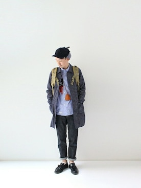 「ノースフェイス」｜LOOK AT USさん（メンズ・174cm）の冬コーディネート