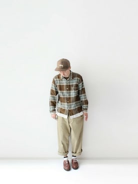 「LOOK AT US」｜LOOK AT USさん（メンズ・174cm）の冬コーディネート