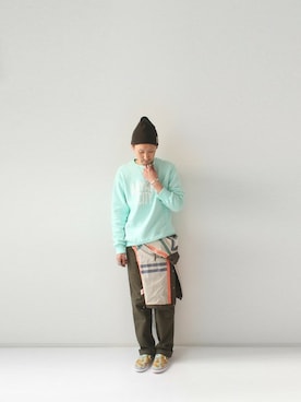 「GRAVIS（グラヴィス）のアイテム」を使った、LOOK AT USさん（メンズ・174cm）の冬コーディネート